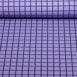 Bio Sommersweat "Beetles & Bugs" Grids Flieder