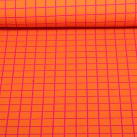 Bio Sommersweat "Beetles & Bugs" Grids Orange