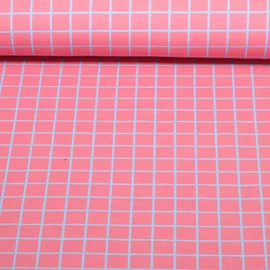 Bio Sommersweat "Beetles & Bugs" Grids Rosa