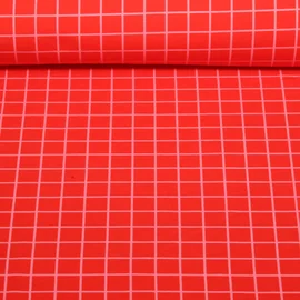 Bio Sommersweat "Beetles & Bugs" Grids Rot