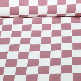 Bio Sommersweat French Terry Karo Mauve