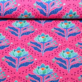 Bio Sommersweat "Queen of Hearts" Lotus Royal Pink