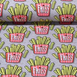 Bio-Sweat "OMG Fries" Grau