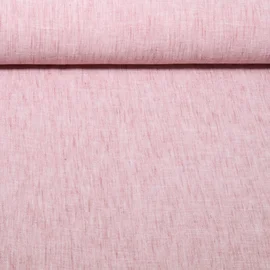 Blusen- & Kleiderstoff Uni Melange Altrosa