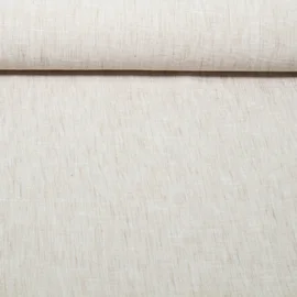 Blusen- & Kleiderstoff Uni Melange Beige