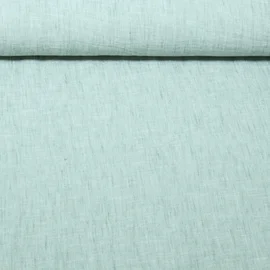 Blusen- & Kleiderstoff Uni Melange Grün