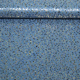 Blusenjeans Leo Foliendruck Hellblau