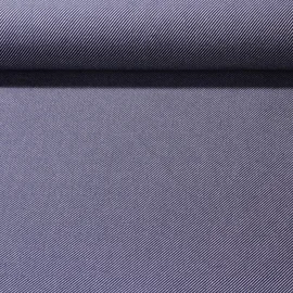 Canvas "Harry" Diagonale Streifen Navy Weiß