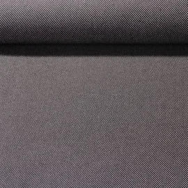 Canvas "Harry" Diagonale Streifen Schwarz Weiß