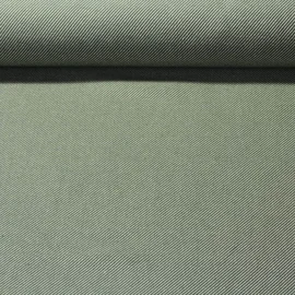 Canvas "Harry" Diagonale Streifen Tannengrün Weiß