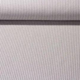 Canvas "Harry" Gestreift Weiß Grau