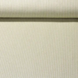 Canvas "Harry" Gestreift Weiß Lindgrün