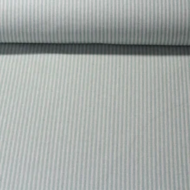 Canvas "Harry" Gestreift Weiß Mint