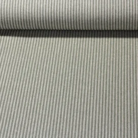 Canvas "Harry" Gestreift Weiß Tannengrün