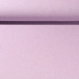 Canvas "Harry" Kleine Rauten Lavendel Weiß