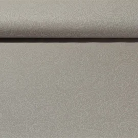 Canvas Jacquard "Country Soft" Paisley Taupe