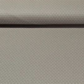 Canvas Jacquard "Country Soft" Rauten Taupe