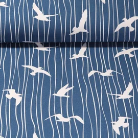 Canvas Möwen Marine