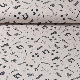 Canvas Nähatelier Beige