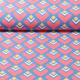 Canvas Retro Blau