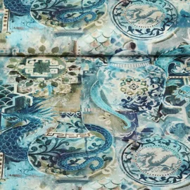 Canvas Vasen Türkis