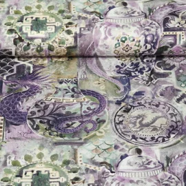 Canvas Vasen Violett