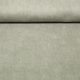 Canvas Vorgewaschen Uni Melange Army