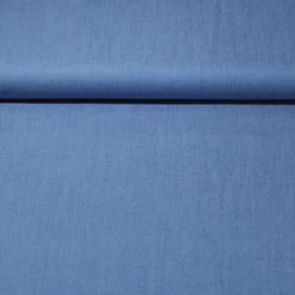 Chambray Uni Hellblau