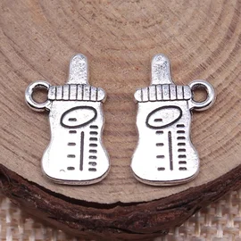 Charm Anhänger Fläschchen Silber 1 Stück