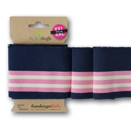 Cuff Me College Marine Rosa Creme