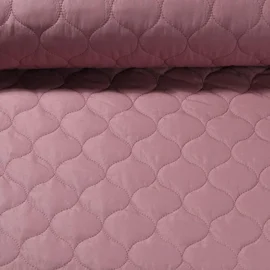 Doubleface Steppstoff Altrosa 