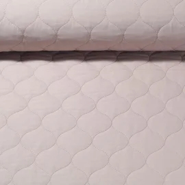 Doubleface Steppstoff Ecru  