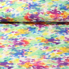 Dry Oilskin Light Farbspritzer Regenbogen