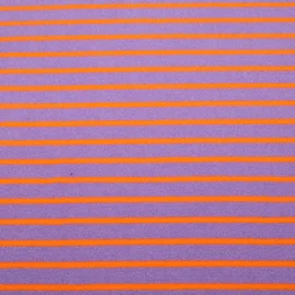 Frottee Jersey Hamburger Liebe Streifen Lavendel Orange