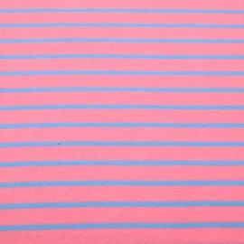 Frottee Jersey Hamburger Liebe Streifen Rosa Hellblau