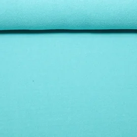 Frottee Jersey Hamburger Liebe Uni Aqua