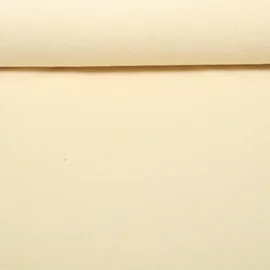 Frottee Jersey Hamburger Liebe Uni Beige