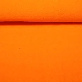 Frottee Jersey Hamburger Liebe Uni Orange