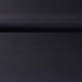 Funktionsstoff "Bo" Beschichtet Uni Schwarz