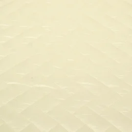 Gesteppter Jackenstoff Geflochten Uni Creme