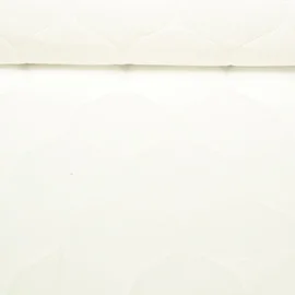 Gesteppter Jackenstoff - Weiß Wattiert