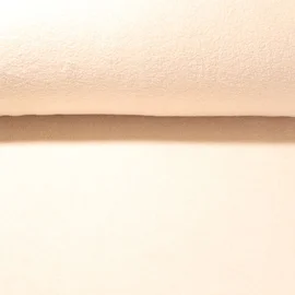 Glattes Teddyfleece "Matilda" Uni Ecru