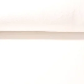 Glattes Teddyfleece "Matilda" Uni Weiß