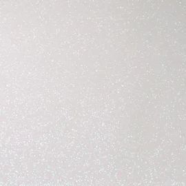 Glitzer Vinyl Soft Weiß