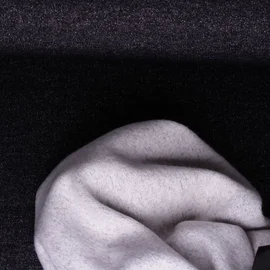 Glitzersweat "Emma" Schwarz Melange