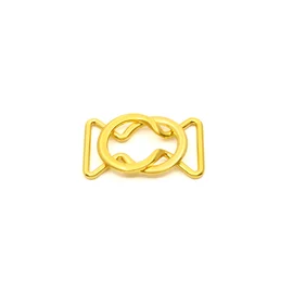 Gürtelschnalle Design 25mm Gold