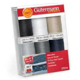Gütermann Allesnäher-Set Neutral 6x250m