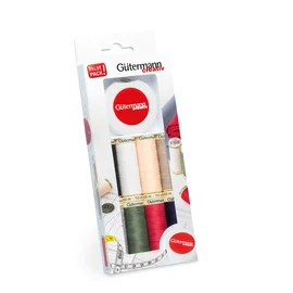 Gütermann Nähfaden-Set Allesnäher mit Rollmaßband