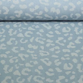 Hosenjeans Jacquard Leo Hellblau