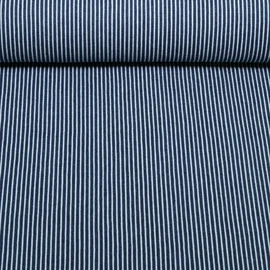 Hosenjeans Stretch Streifen Navy